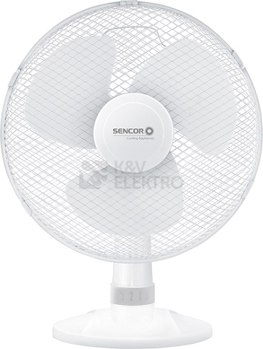 Obrázek produktu Stolní ventilátor SENCOR SFE 3027WH bílá 0