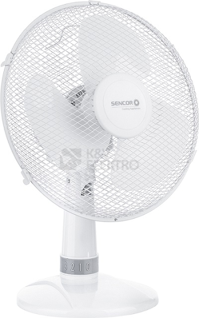 Obrázek produktu Stolní ventilátor SENCOR SFE 3027WH bílá 1