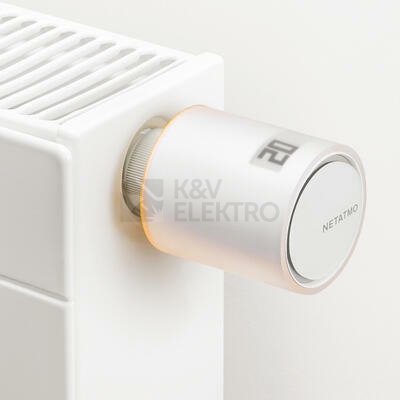 Obrázek produktu Chytré termohlavice pro radiátory Netatmo NVP-PRO 1