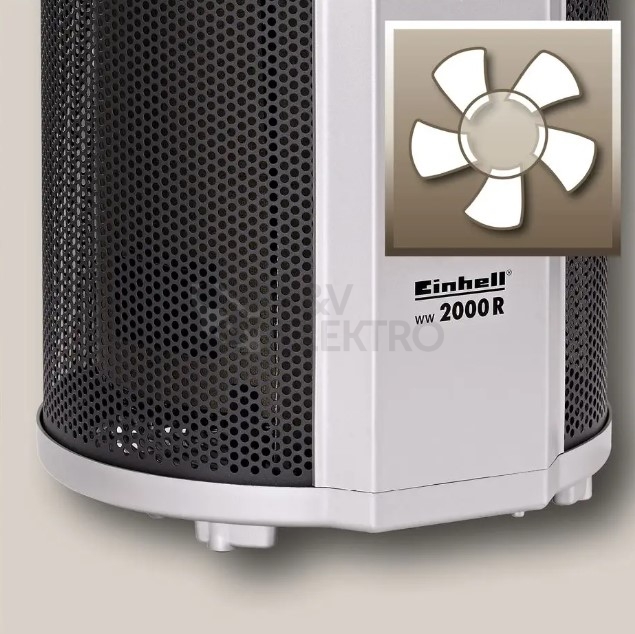 Obrázek produktu Teplovzdušný ventilátor Einhell WW 2000 R 2338440 2000W 3